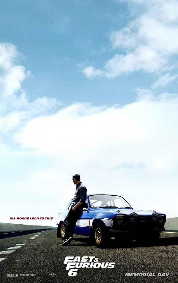 Affiche Fast and Furious 6