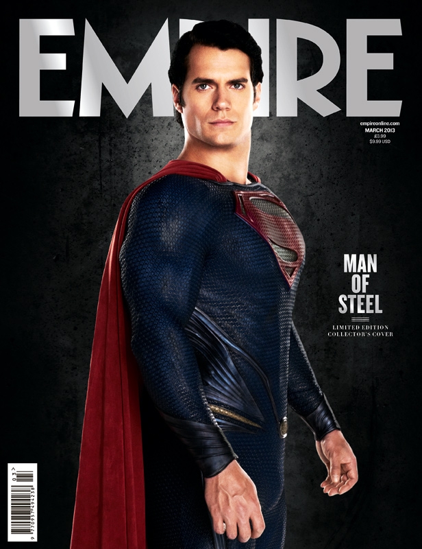 Man of Steel couverture du magazine Empire
