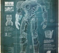 Pacific Rim Jeager Gipsy Danger