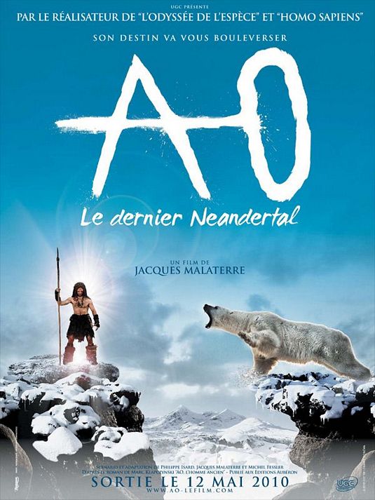 Ao, le dernier Neandertal - Affiche