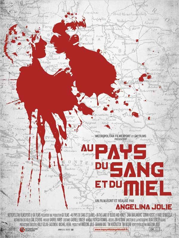 Au pays du sang et du miel - Affiche