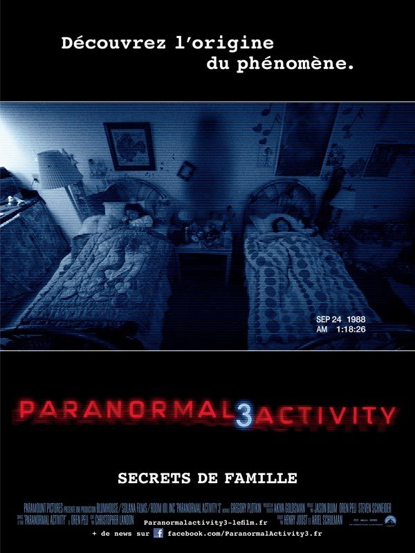 Paranormal Activity 3 - Affiche