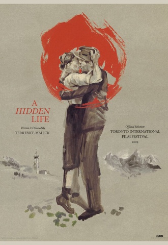 Une vie cachée - Affiche