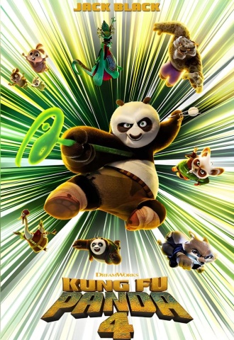 Kung Fu Panda 4 - Affiche