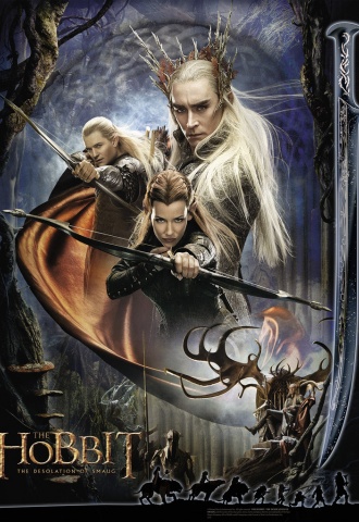 Le Hobbit : La Desolation de Smaug - Affiche