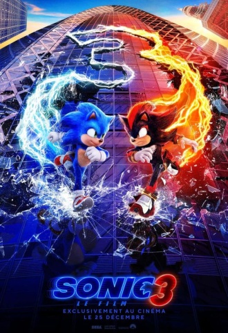 Sonic 3, le film - Affiche