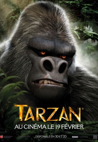 Tarzan 3D - Affiche