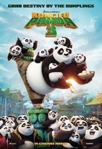 Kung Fu Panda 3 - Affiche