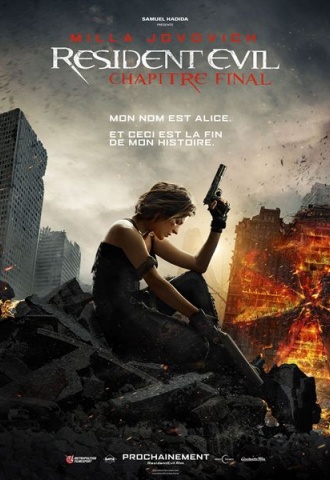 Resident Evil : Chapitre Final - Affiche