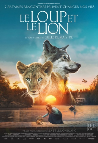 Le Loup et le lion - Affiche