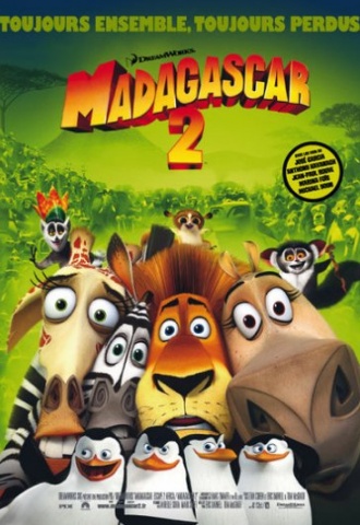 Madagascar 2 : La grande evasion - Affiche