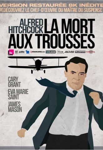 La Mort aux trousses - Affiche