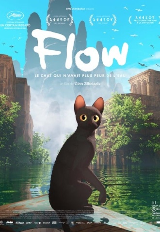 Flow, le chat qui n'avait plus peur de l'eau - Affiche