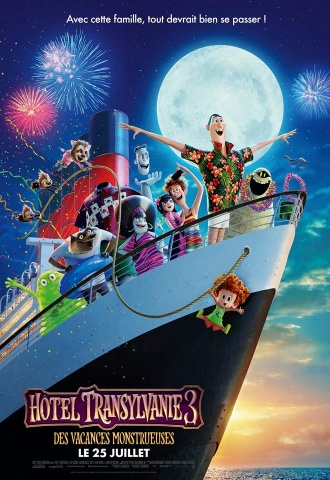 Hotel Transylvanie 3 : Des vacances monstrueuses - Affiche