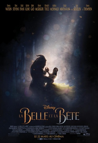 La Belle et la Bête (Bill Condon) - Affiche