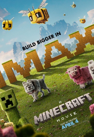 Minecraft : le film - Affiche
