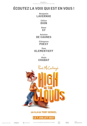 High in the clouds - Affiche
