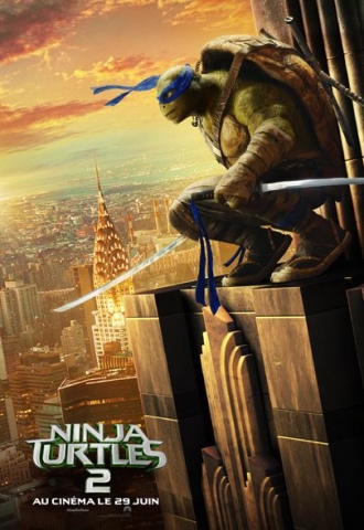 Ninja Turtles 2 - Affiche
