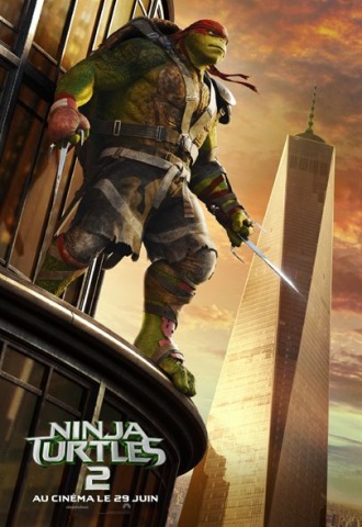 Ninja Turtles 2 - Affiche