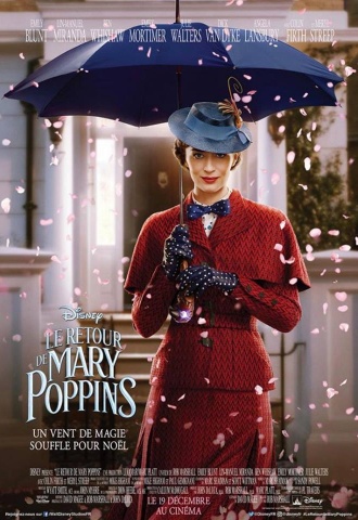 Le Retour de Mary Poppins - Affiche