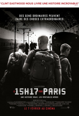 Le 15h17 pour Paris - Affiche Le 15h17 pour Paris - Affiche