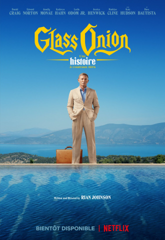 Glass Onion : une histoire à couteaux tirés - Affiche