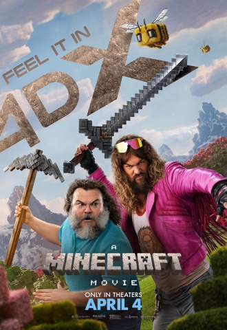 Minecraft : le film - Affiche