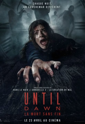 Until Dawn : La mort sans fin - Affiche Until Dawn : La mort sans fin - Affiche