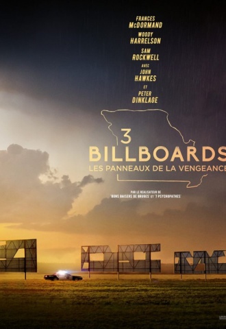 3 Billboards, Les Panneaux de la Vengeance - Affiche
