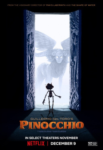Pinocchio (Guillermo Del Toro) - Affiche
