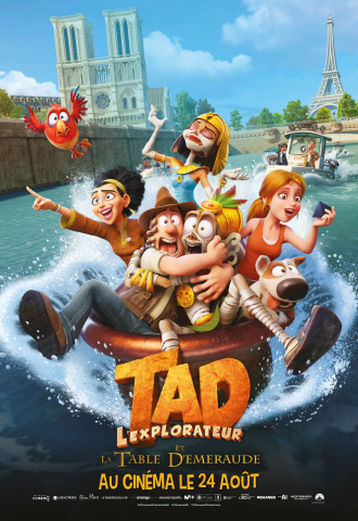 Tad l&#039;explorateur et la table d&#039;émeraude - Affiche