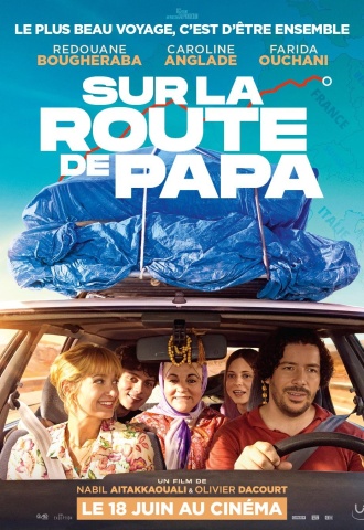Sur la route de Papa - Affiche