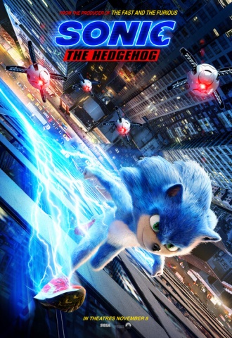 Sonic, le film - Affiche