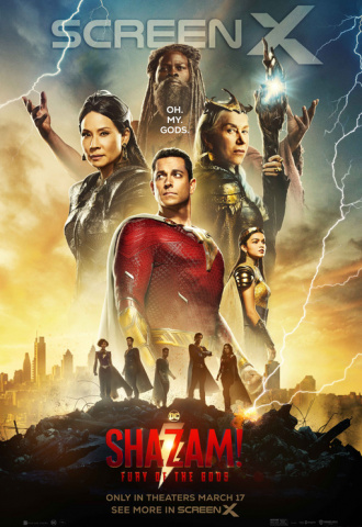 Shazam ! La Rage des Dieux - Affiche