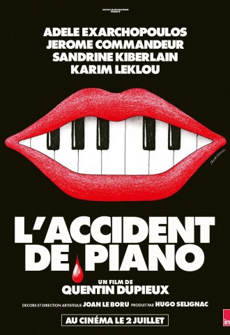 L'accident de piano - Affiche