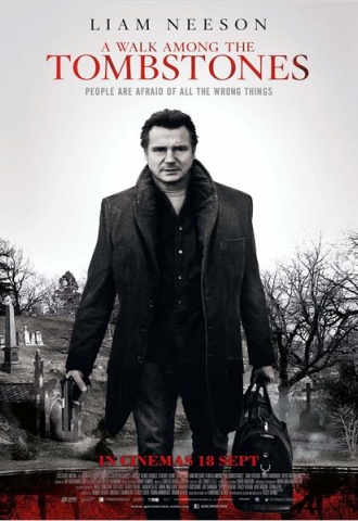 Balade entre les tombes - Affiche