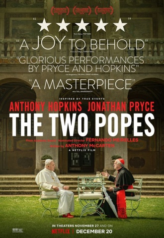 Les deux Papes - Affiche