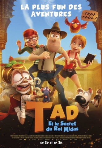 Tad et le secret du roi Midas - Affiche