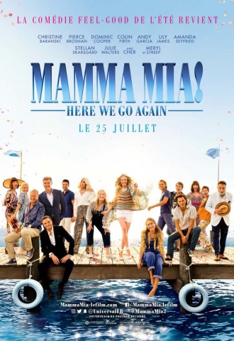 Mamma Mia ! Here We Go Again  - Affiche