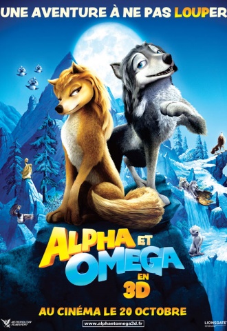 Alpha et Omega 3D - Affiche