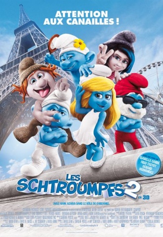 Les Schtroumpfs 2 - Affiche
