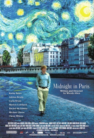 Minuit à Paris - Affiche