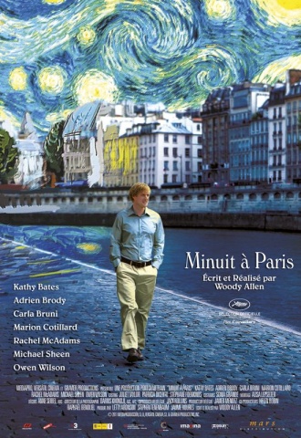 Minuit à Paris - Affiche