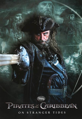 Pirates des Caraïbes : La Fontaine de Jouvence - Affiche