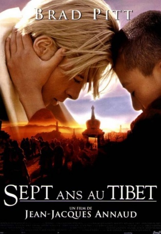 Sept ans au Tibet  - Affiche