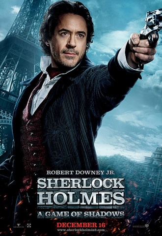 Sherlock Holmes : Jeu d&#039;ombres - Affiche