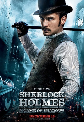 Sherlock Holmes : Jeu d&#039;ombres - Affiche