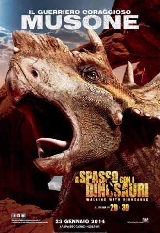 Sur la Terre des dinosaures-Le film 3D - Affiche