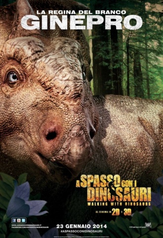 Sur la Terre des dinosaures-Le film 3D - Affiche