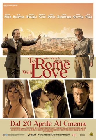 To Rome With Love - Affiche